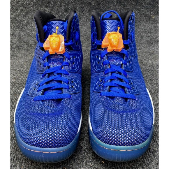 🔥 Air Jordan CP3.VIII AE Blue/Black/Orange Chris Paul PE 807541-405 Sz 12.5 - Picture 4 of 13